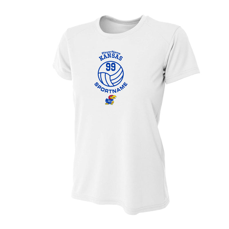 Women's Performance T-Shirt - White - Sport Circle