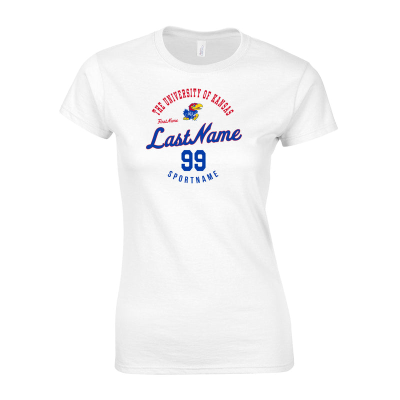 Women's Classic T-Shirt - White - Script Player