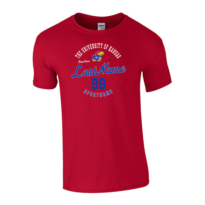 Men's Classic T-Shirt - Cherry Red - Script Player