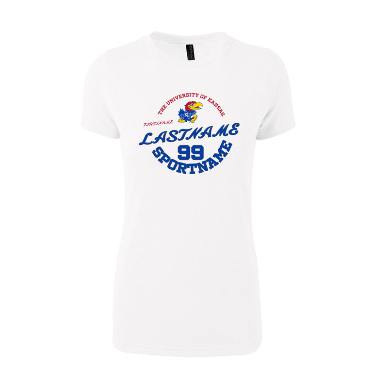 Women's Fitted Triblend T-Shirt - White