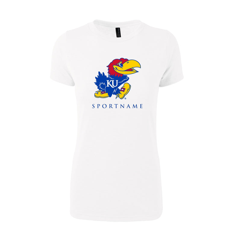 Women's Fitted Triblend T-Shirt - White