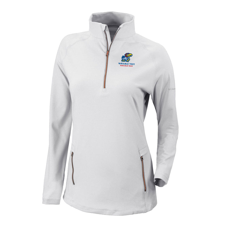 Women's Omni-Wick Outward Nine 1/4 Zip - White