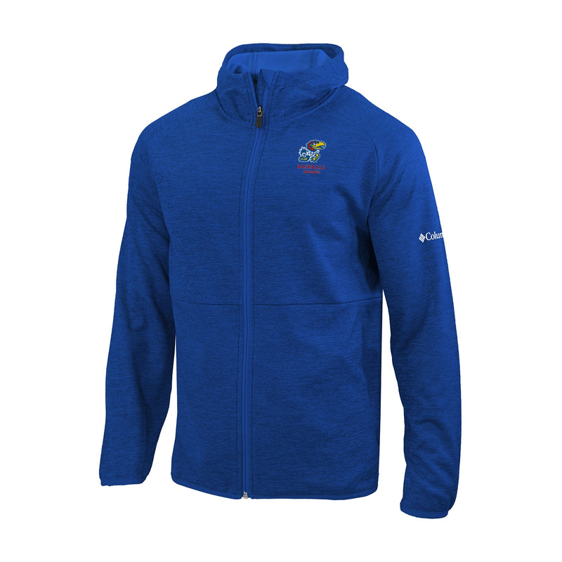 Men's Omni-Wick It's Time Full Zip Jacket - Azul - Kansas BASEBALL