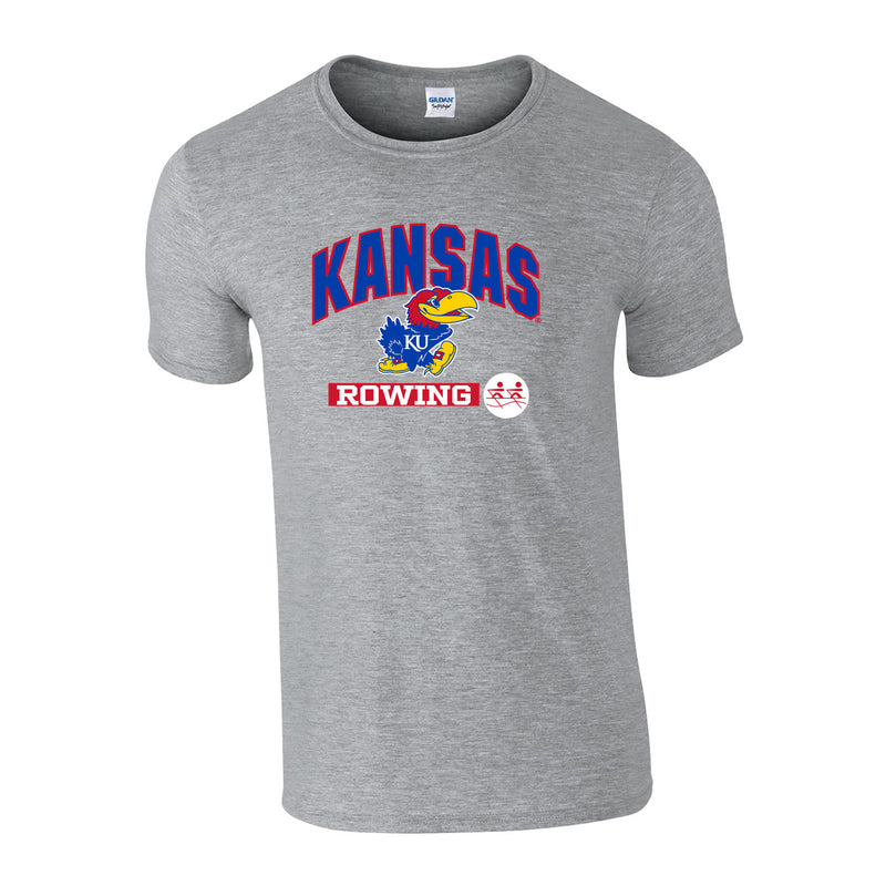 Classic T-Shirt - Sport Grey - Kansas ROWING
