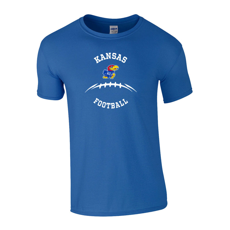 Youth Classic T-Shirt - Royal - Kansas FOOTBALL
