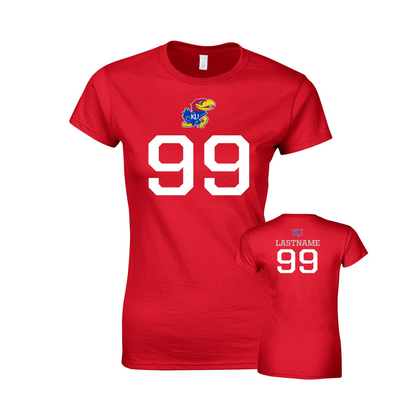 Women's Semi-Fitted Classic T-Shirt  - Red