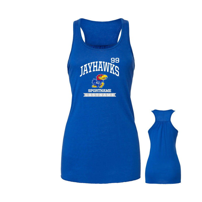 Women's Flowy Racerback Tank - Royal