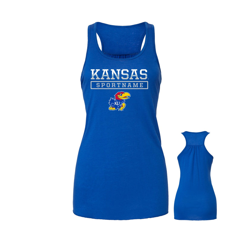 Women's Flowy Racerback Tank - Royal