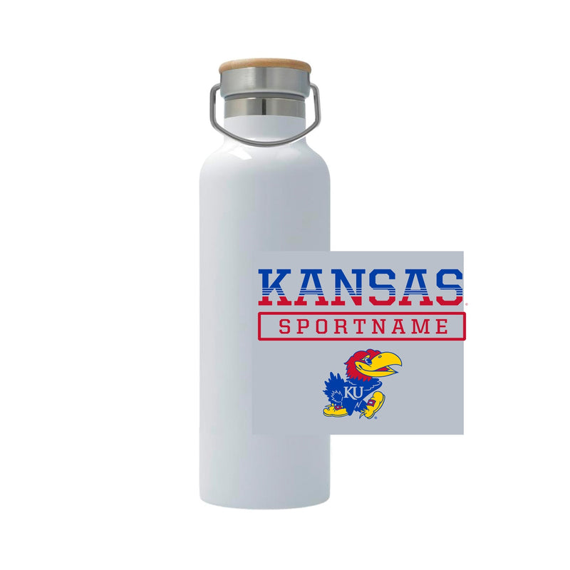 25oz Stainless Steel Thermos - White