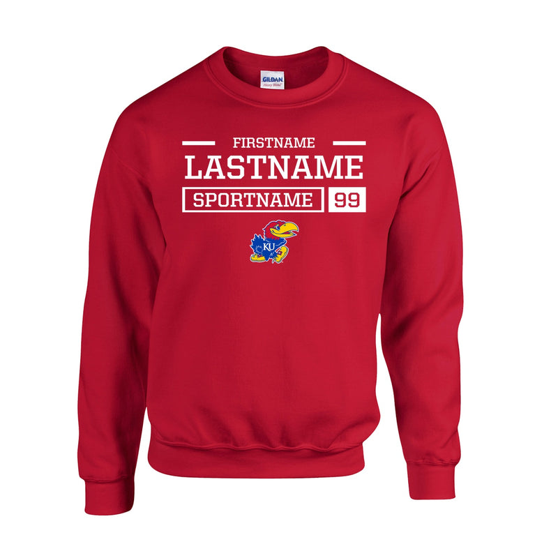 Fleece Crewneck - Red