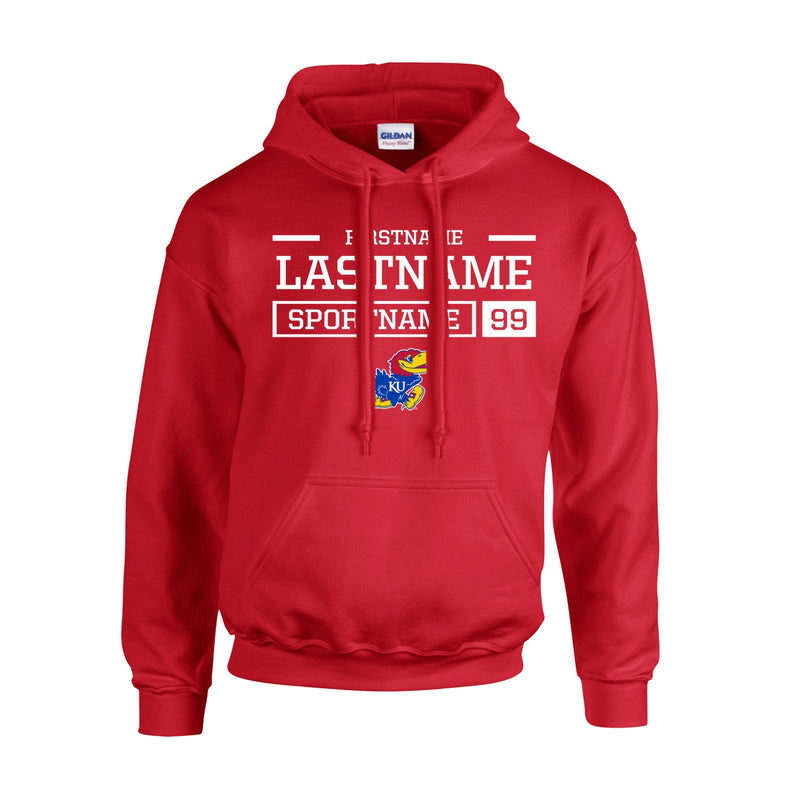 Fleece Hoodie - Red